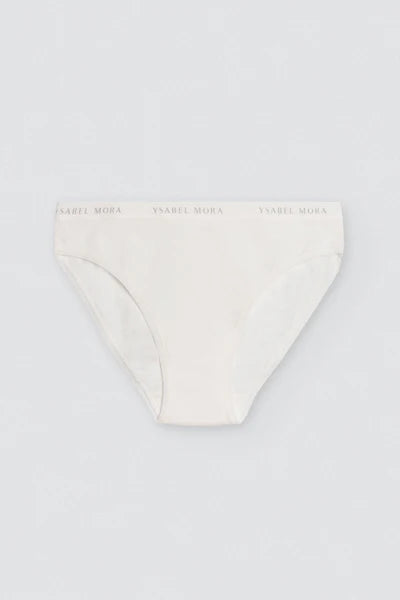 18959 - SLIP CON LOGO IN COTONE