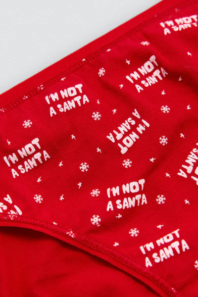 18979 - SLIP TEEN I'M NOT A SANTA