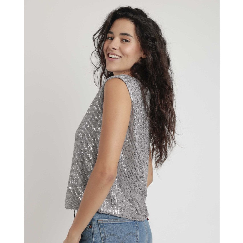 43632 - T-SHIRT CON PAILLETTES