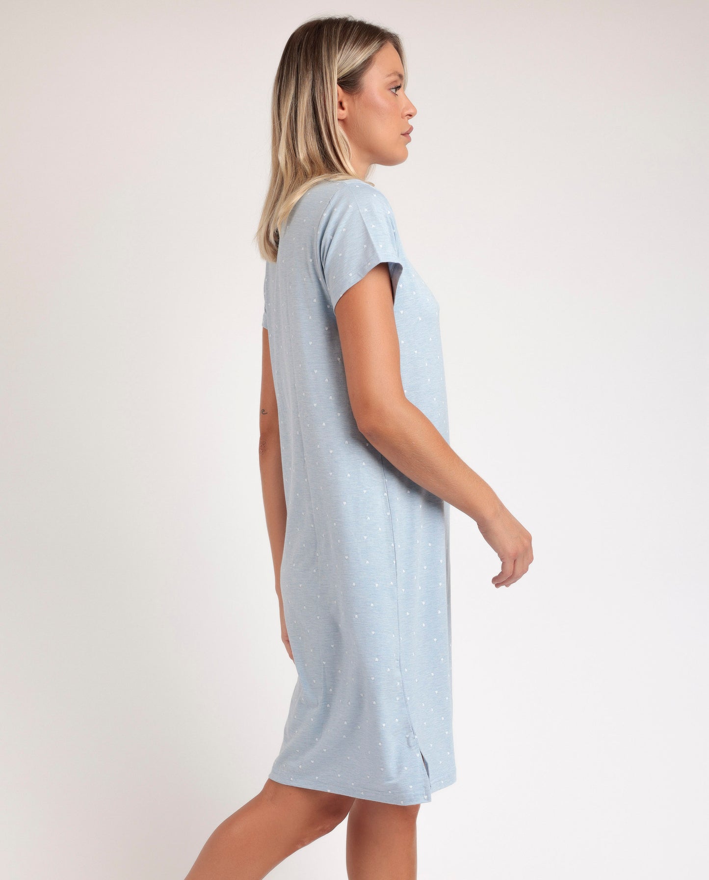 61250 - CAMICIA DA NOTTE MANICA CORTA SOFT HEARTS