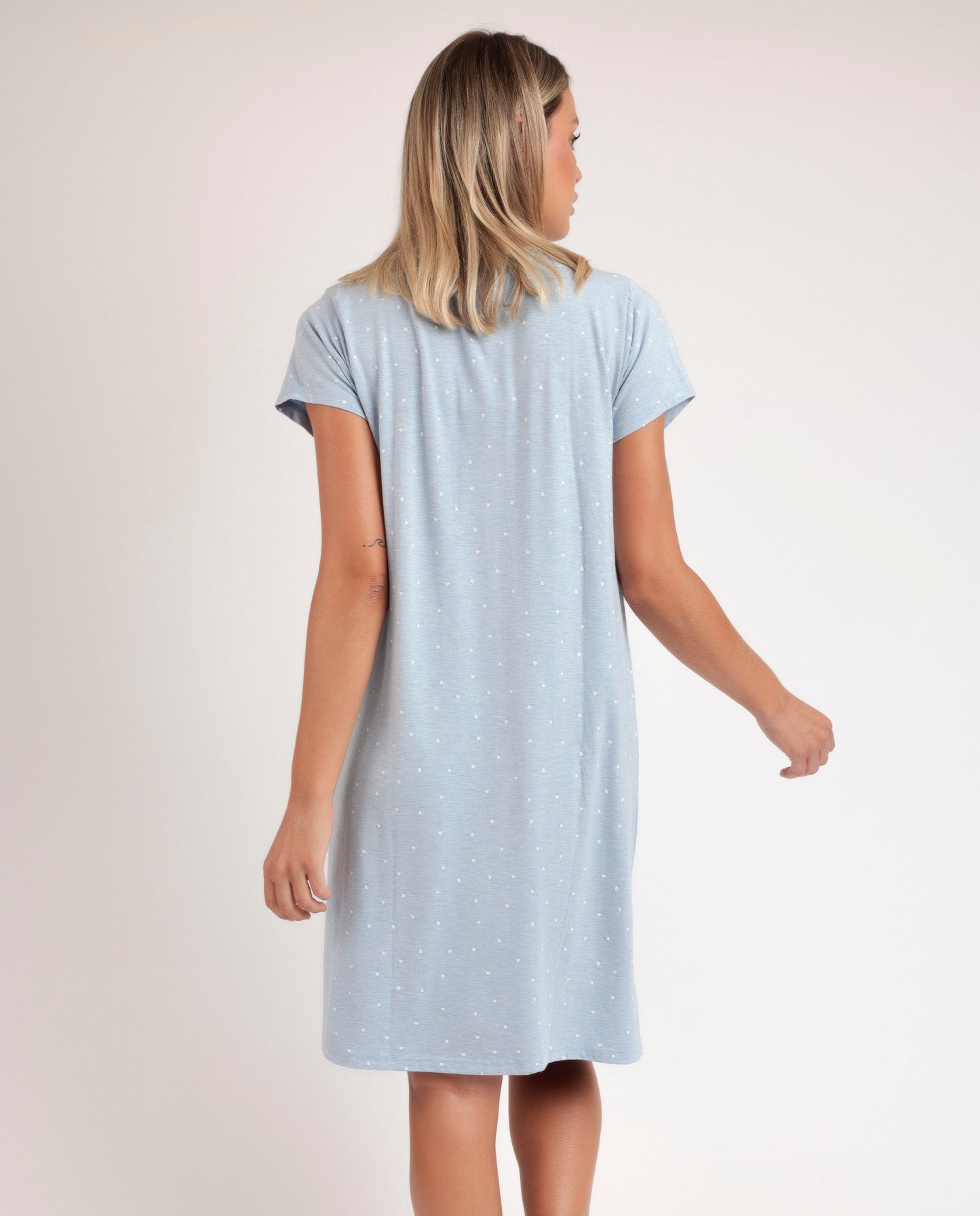 61250 - CAMICIA DA NOTTE MANICA CORTA SOFT HEARTS