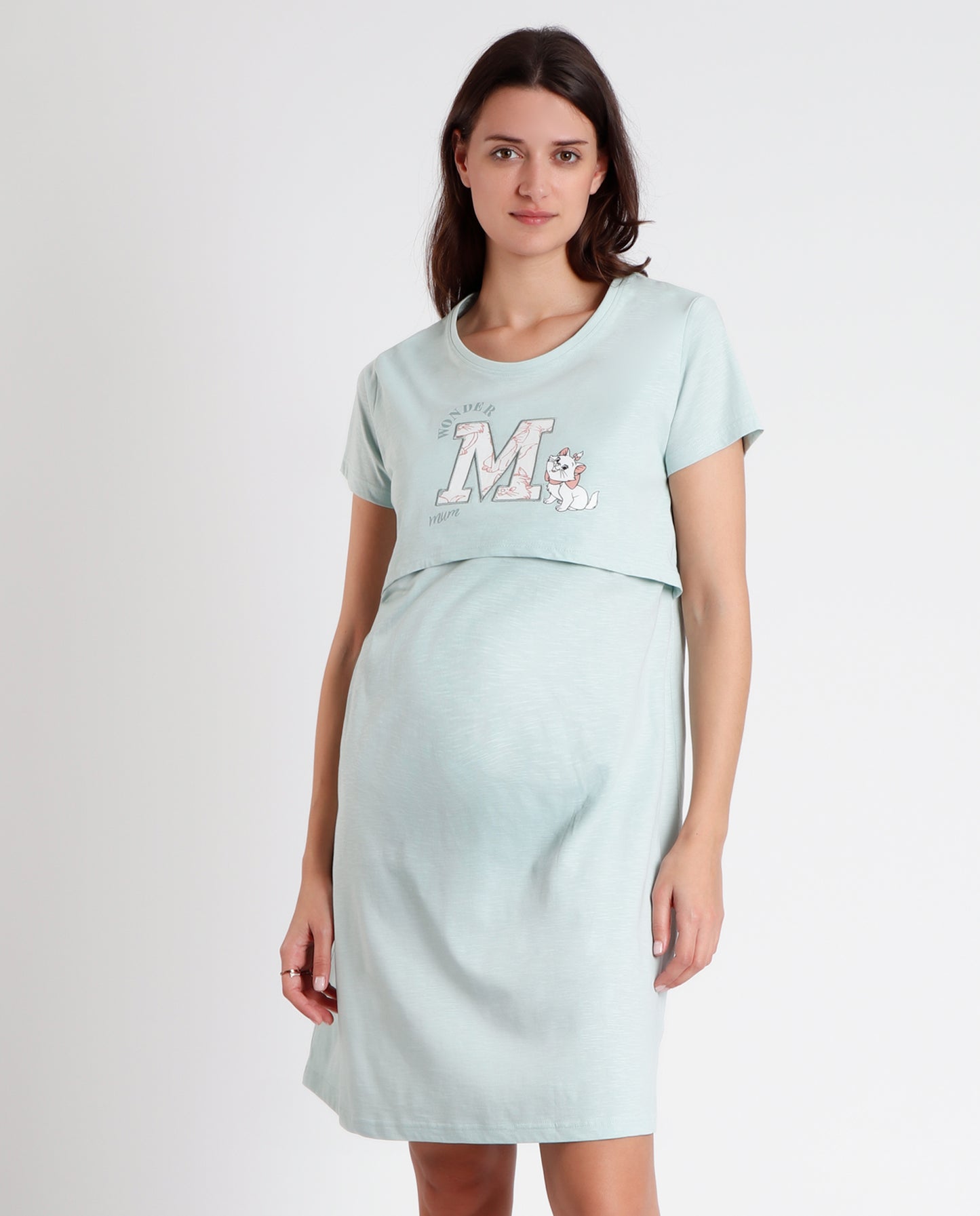 61274 - CAMICIA DA NOTTE MANICA CORTA PREMAMAN