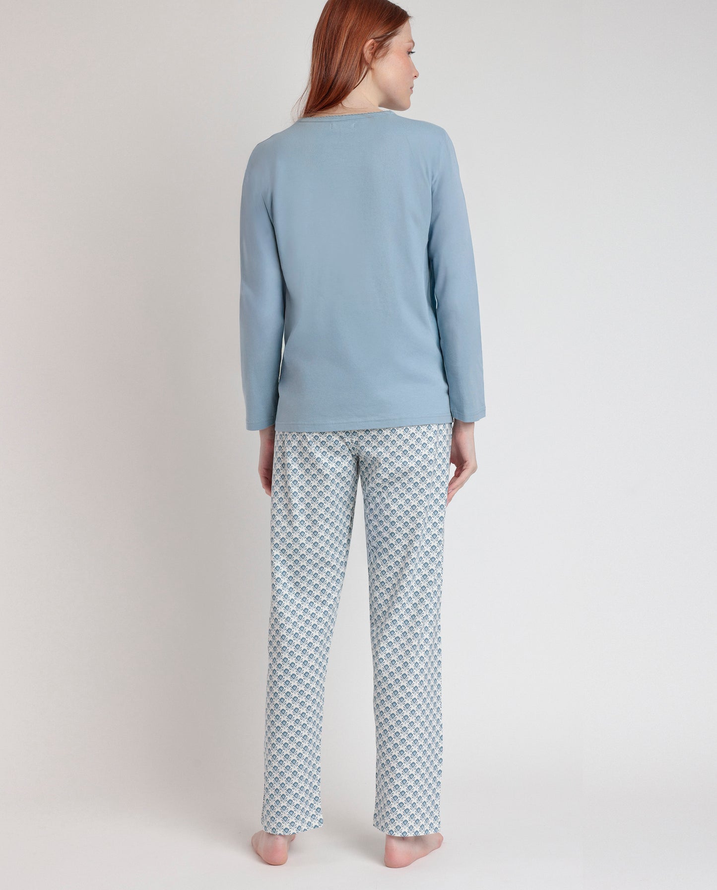 63504 - PIGIAMA LUNGO STILE GRECO
