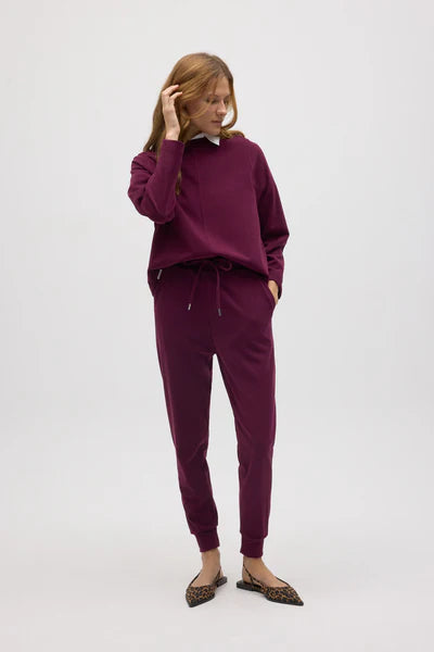 70670 - JOGGER VITA ALTA CON CINTURA REGOLABILE