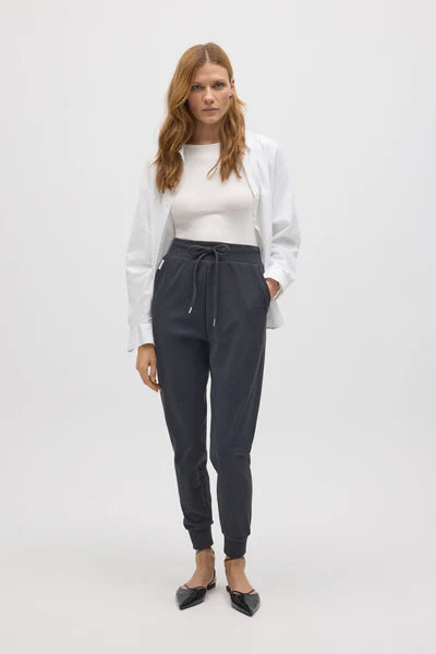 70670 - JOGGER VITA ALTA CON CINTURA REGOLABILE