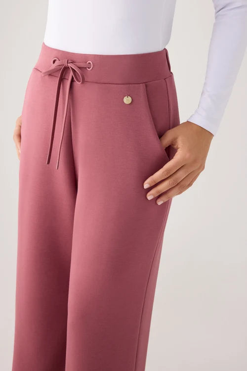 70743 - PANTALONI GAMBA DRITTA A VITA ALTA E REGOLABILE