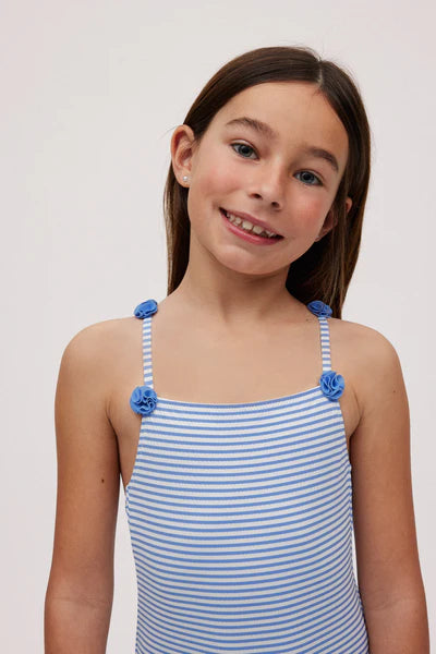 95132 - COSTUME INTERO BIMBA A RIGHE