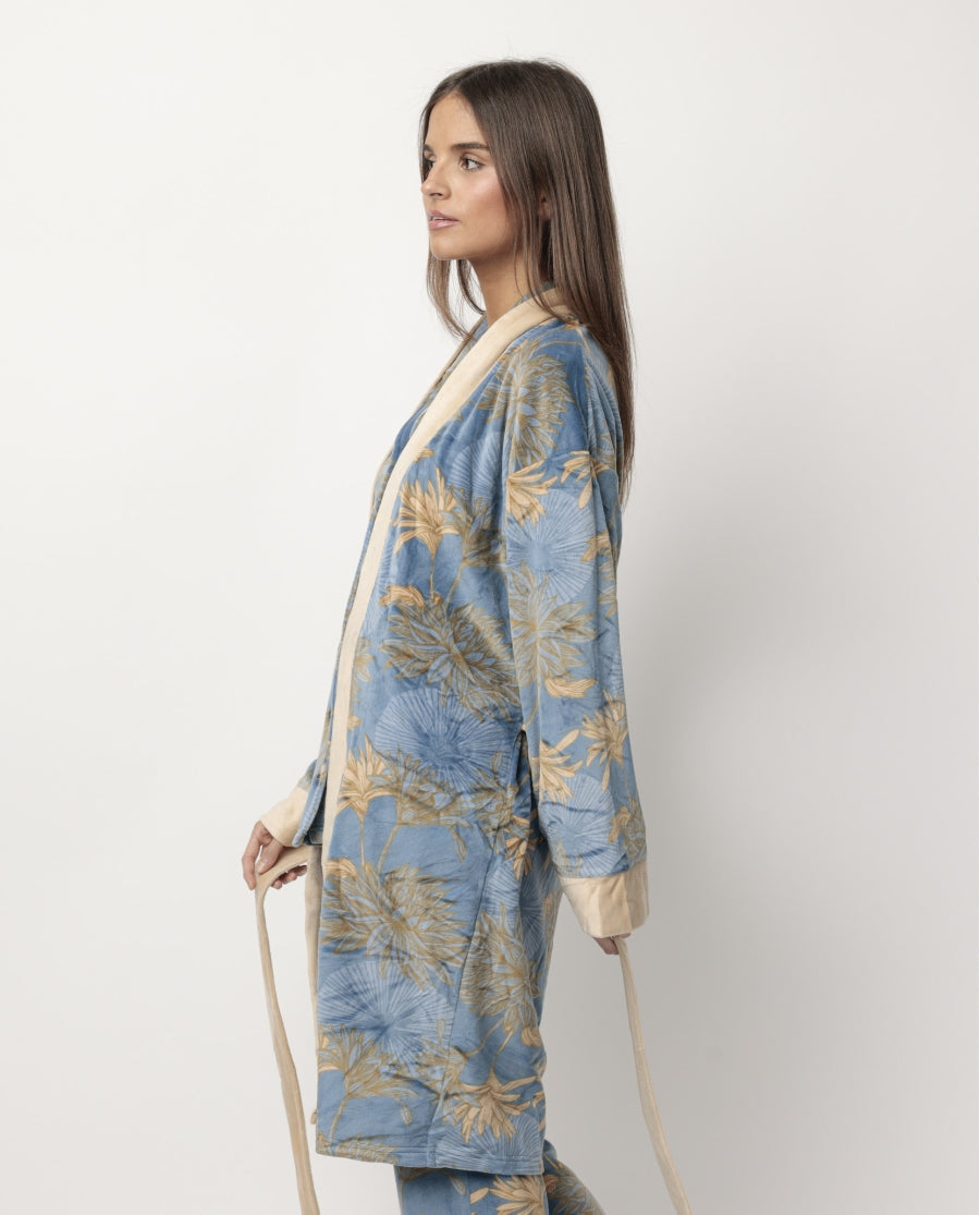 67294 - VESTAGLIA MODELLO KIMONO STILE ORIENTALE