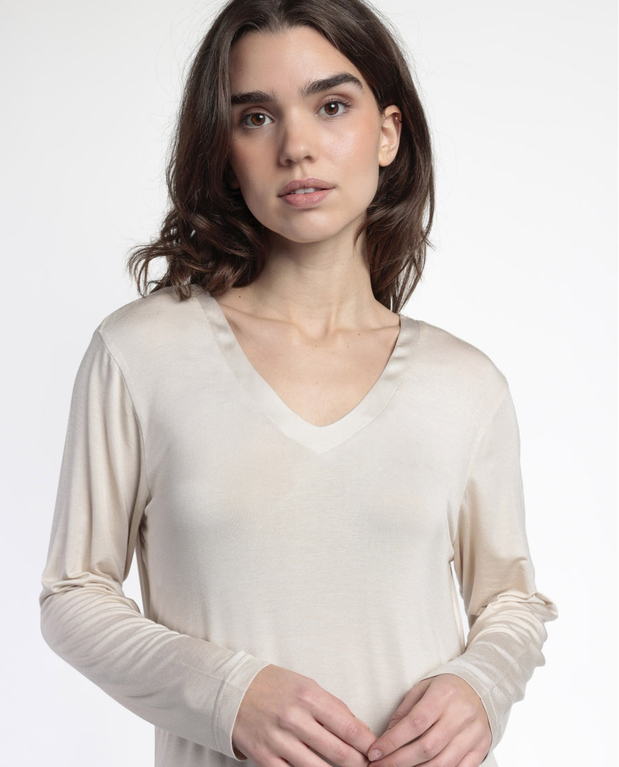 61439 - CAMICIA DA NOTTE IN MODAL