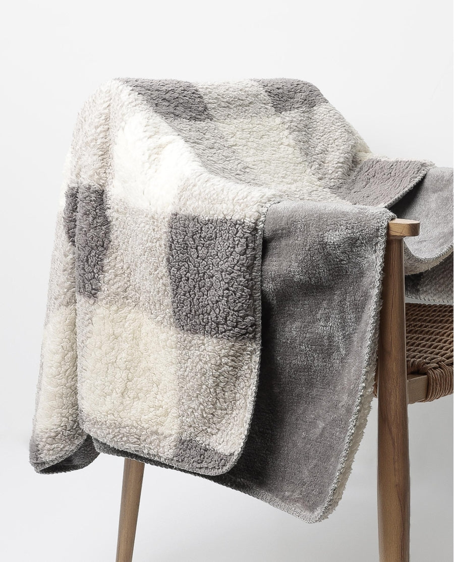 69108 - COPERTA SHERPA A QUADRI