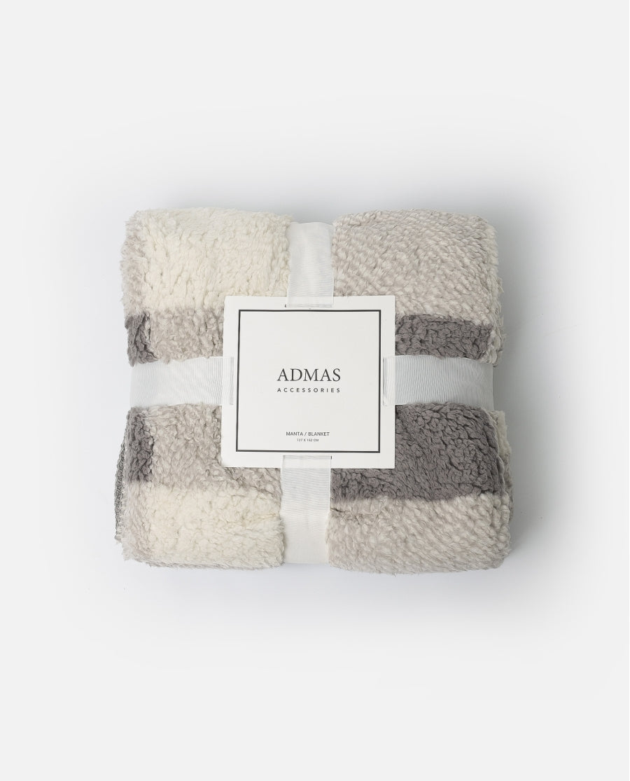 69108 - COPERTA SHERPA A QUADRI