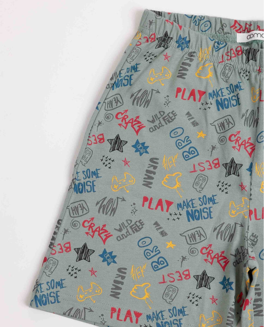 63325 - PIGIAMA BIMBO CORTO SKATE