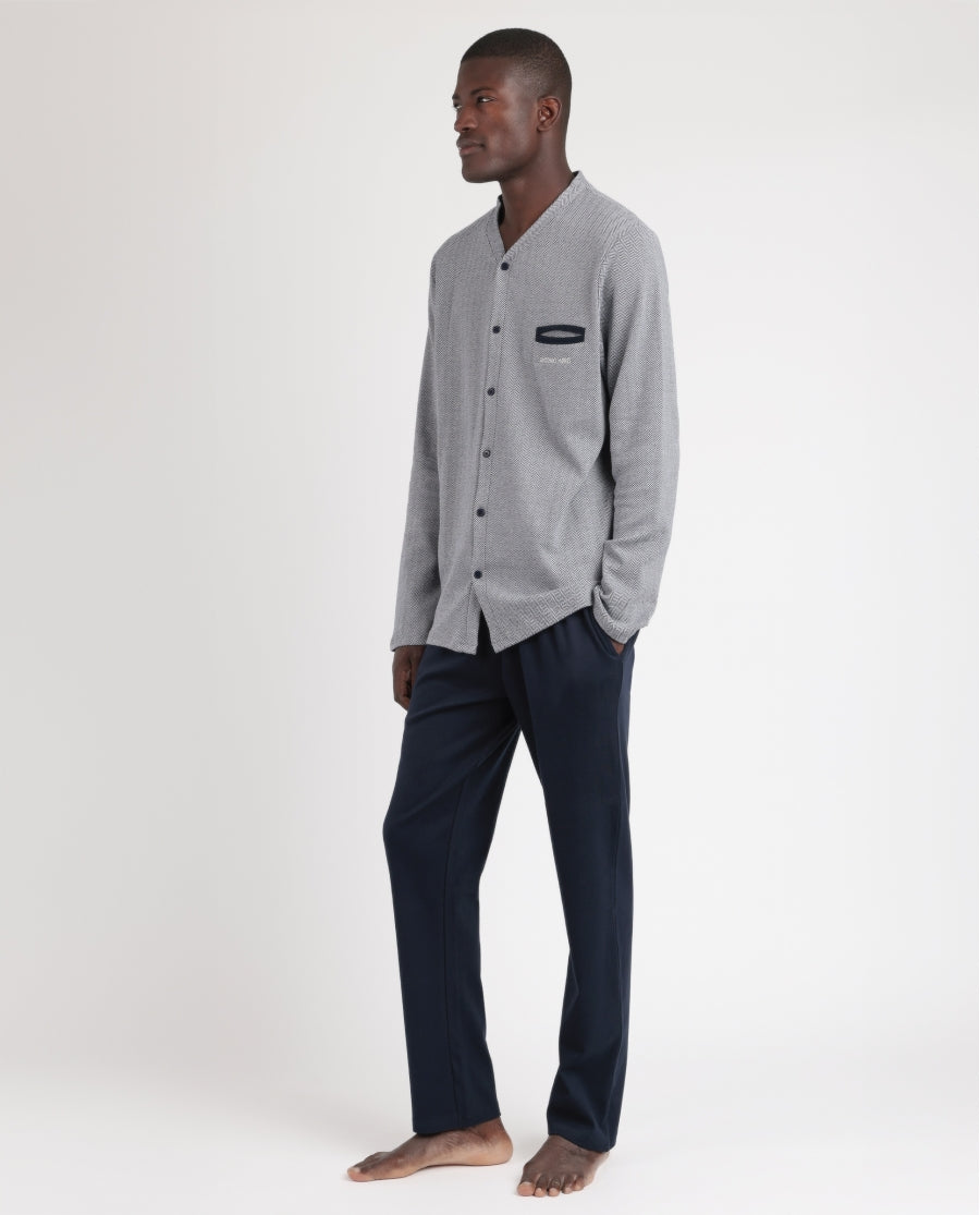 62192 - PIGIAMA ABBOTTONATO UOMO
