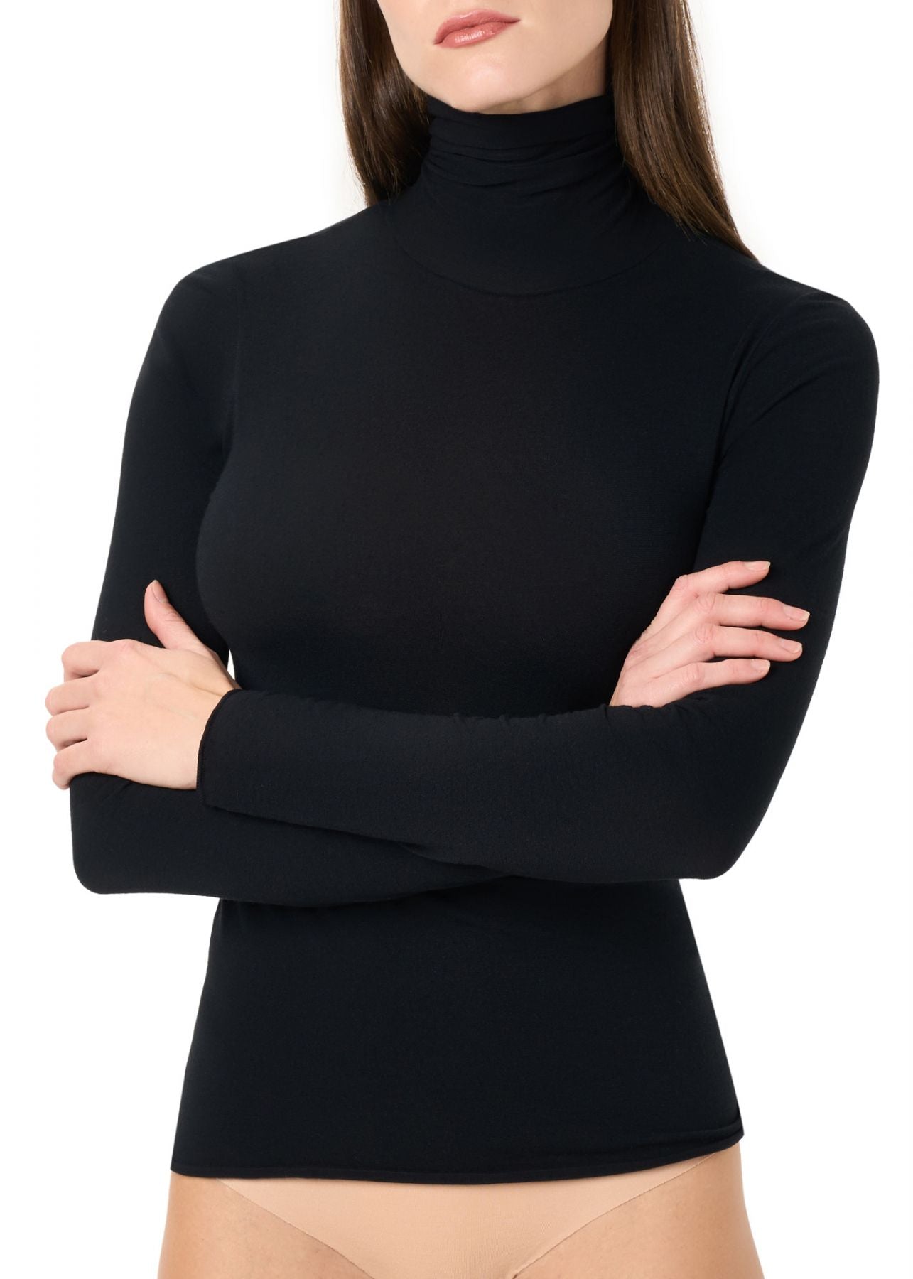 I1442IN - MAGLIA LIGHT CASHMERE COLLO ALTO
