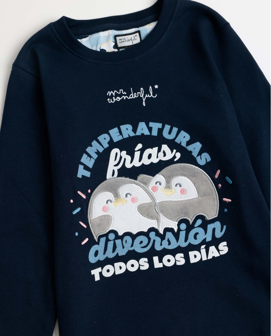 62729 - PIGIAMA BIMBA PINGUINI