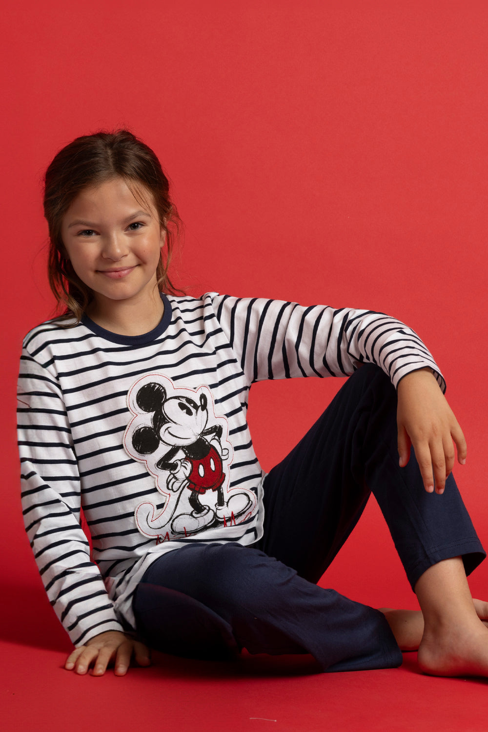 63305 - PIGIAMA LUNGO CON TOPOLINO UNISEX