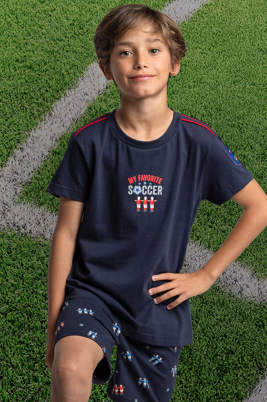 64328 - PIGIAMA BIMBO MY FAVORITE SOCCER