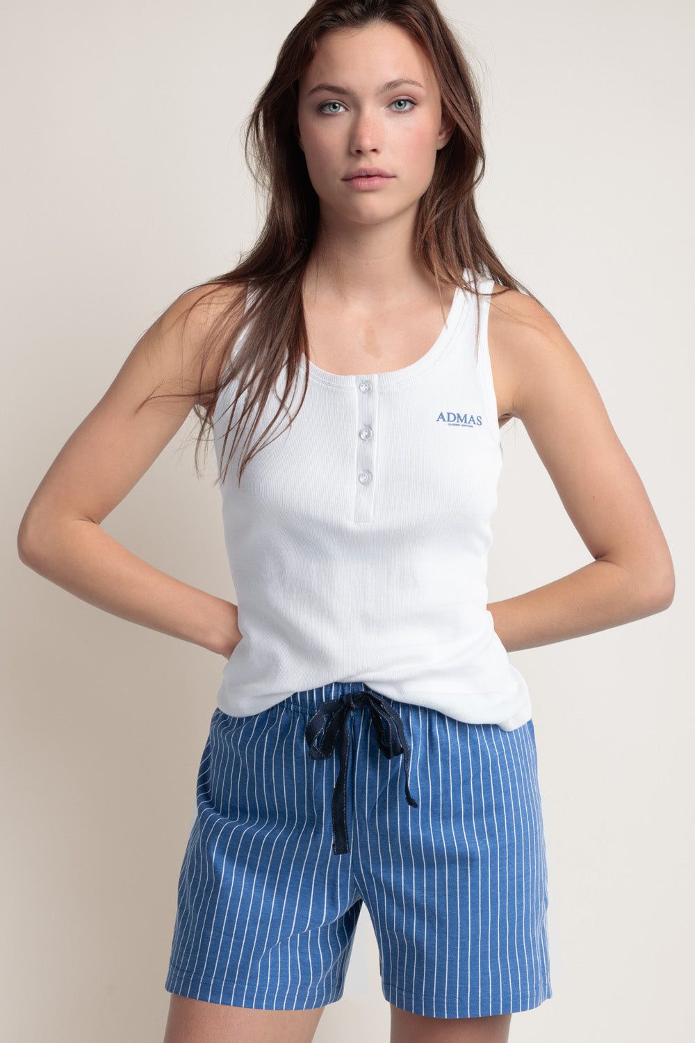 64566 - PIGIAMA DONNA CANOTTA CLASSIC