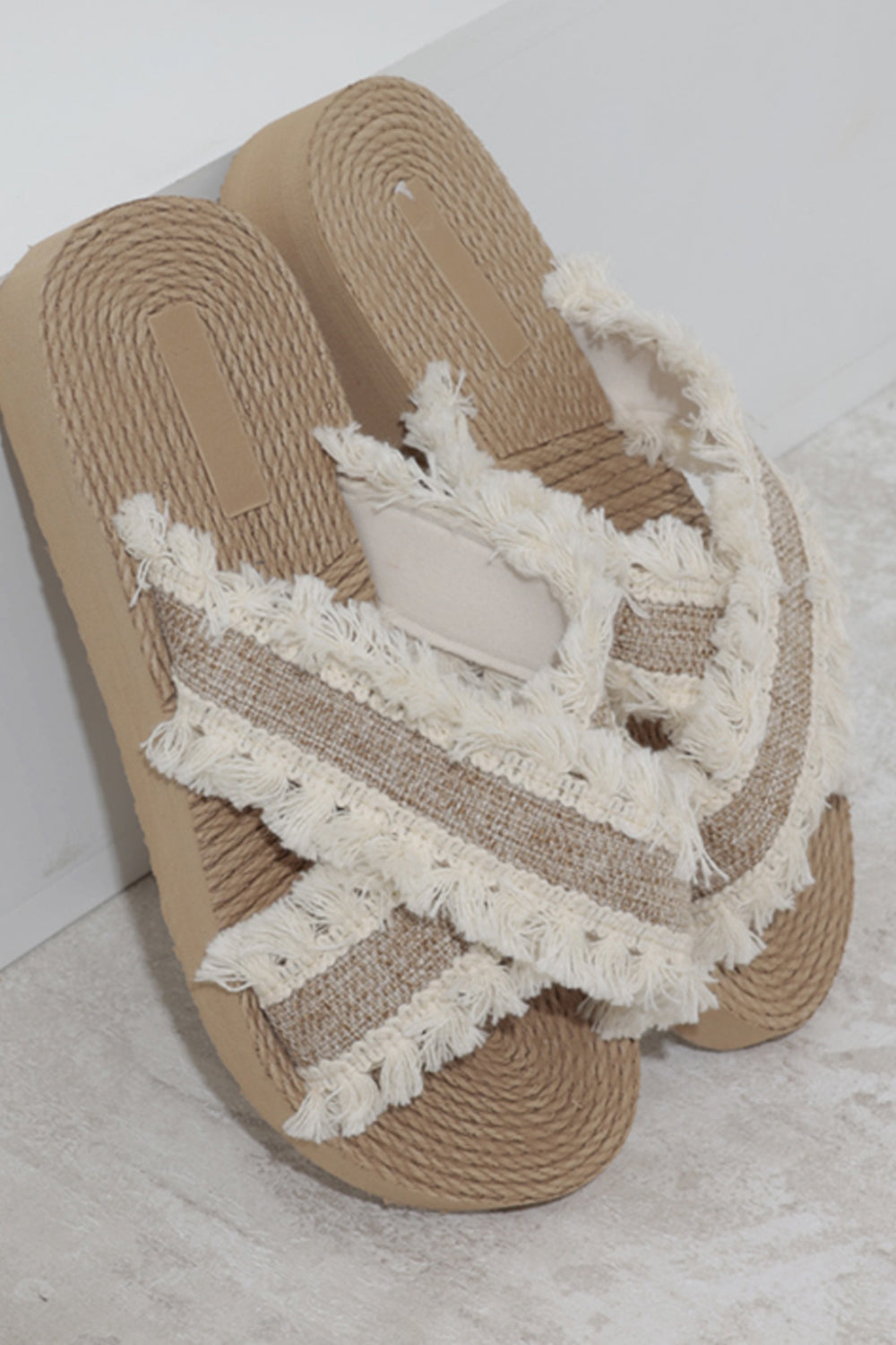 69085 - CIABATTE MARE DONNA INTRECCIATA