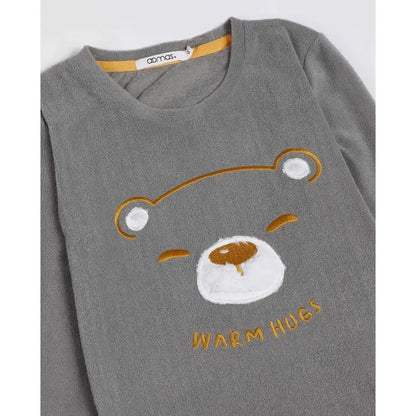 60862 - PIGIAMA BIMBA ORSO IN MICROPILE