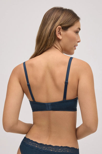 10760 - REGGISENO IMBOTTITO A COSTE CON FERRETTO E PIZZO