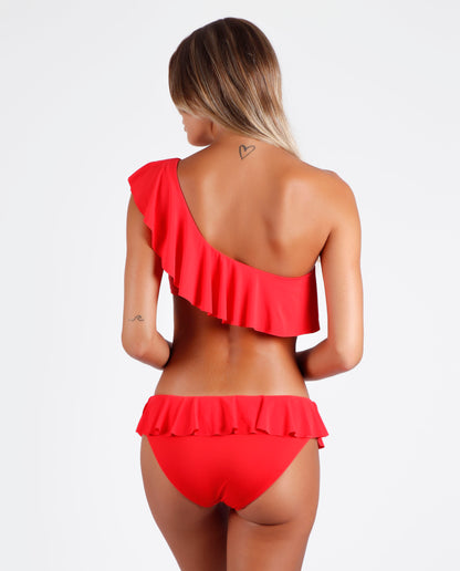 15210 - BIKINI CON VOLANT LATERALE