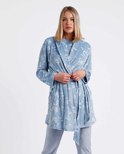 67090 - VESTAGLIA CON FIORI
