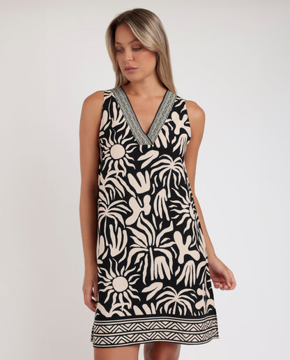 19911 - VESTITO SENZA MANICHE SUN SUMMER