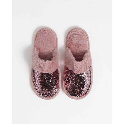 59100 - PANTOFOLE DA DONNA CON PAILLETTES