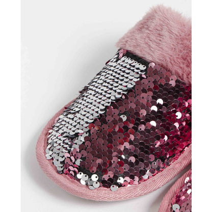 59100 - PANTOFOLE DA DONNA CON PAILLETTES