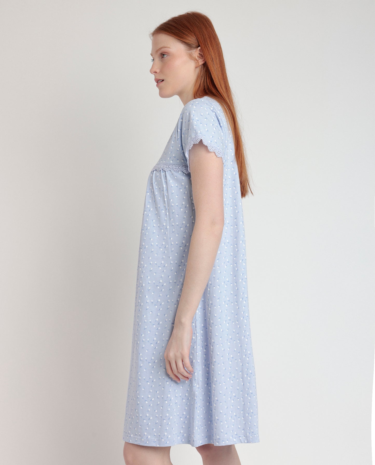 61359 - CAMICIA DA NOTTE MEZZA MANICA