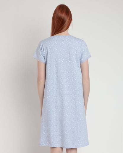 61359 - CAMICIA DA NOTTE MEZZA MANICA