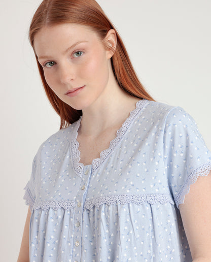 61359 - CAMICIA DA NOTTE MEZZA MANICA