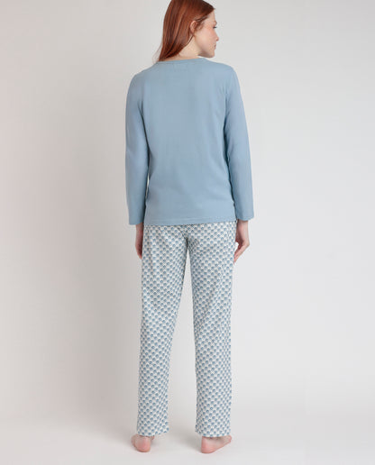 63504 - PIGIAMA LUNGO STILE GRECO
