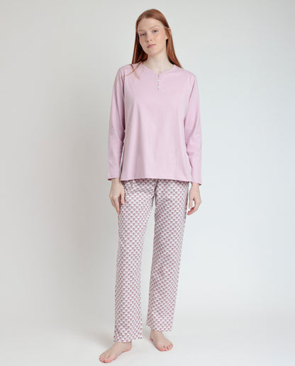 63504 - PIGIAMA LUNGO STILE GRECO