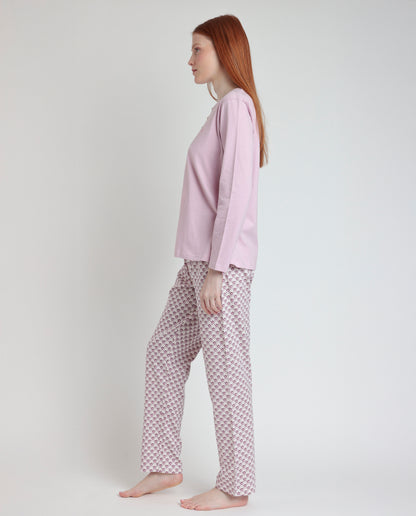 63504 - PIGIAMA LUNGO STILE GRECO