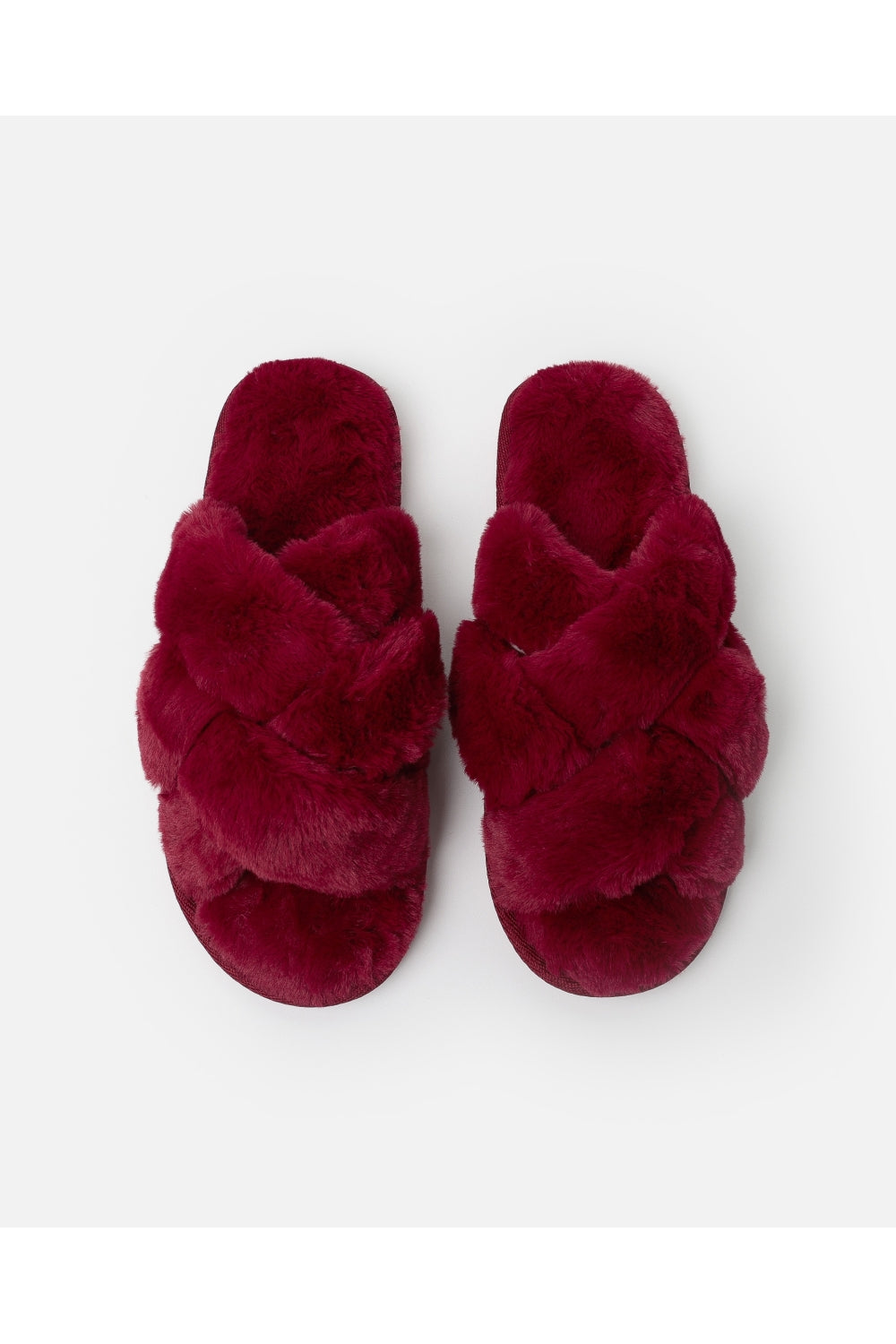 69183 - PANTOFOLE DONNA LUXURY RED