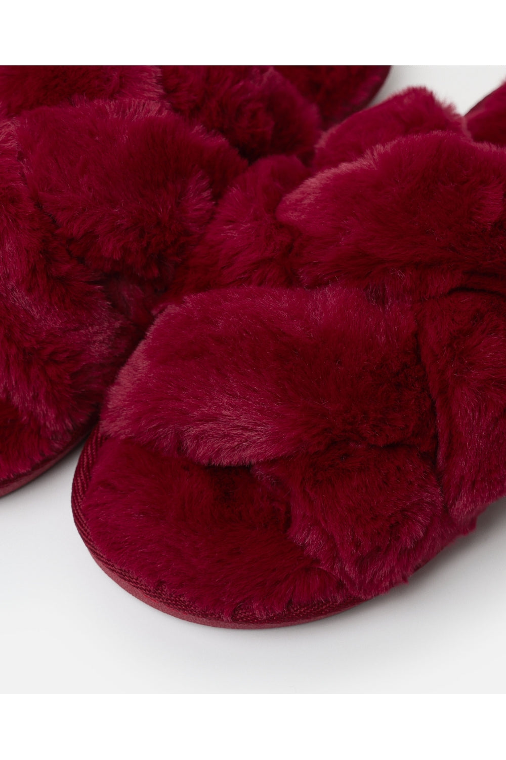 69183 - PANTOFOLE DONNA LUXURY RED