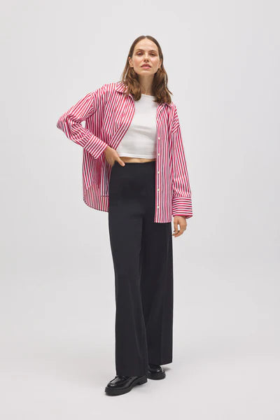 70452 - PANTALONE LARGO A VITA ALTA