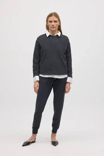 70670 - JOGGER VITA ALTA CON CINTURA REGOLABILE