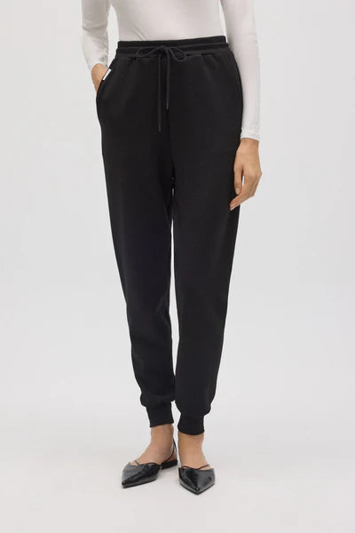 70685 - PANTALONE JOGGER A VITA ALTA CON CINTURA REGOLABILE