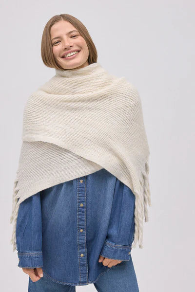 70698 - SCIARPA BEIGE SEMPLICE