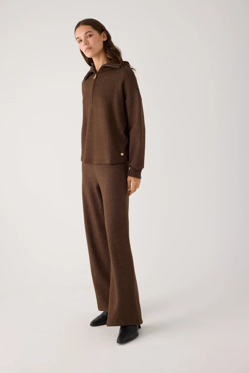 70724 - MAGLIONE CALDO CON CERNIERA SUL COLLO