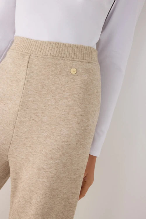70727 - PANTALONI CALDI A VITA ALTA E GAMBA LARGA