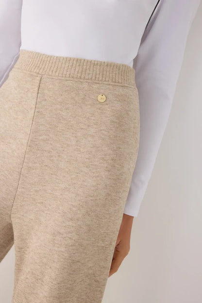 70727 - PANTALONI CALDI A VITA ALTA E GAMBA LARGA