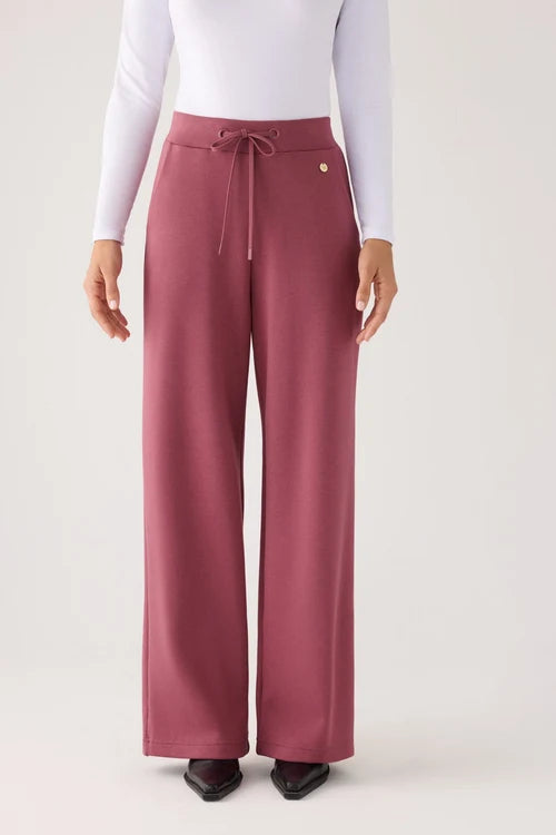 70743 - PANTALONI GAMBA DRITTA A VITA ALTA E REGOLABILE