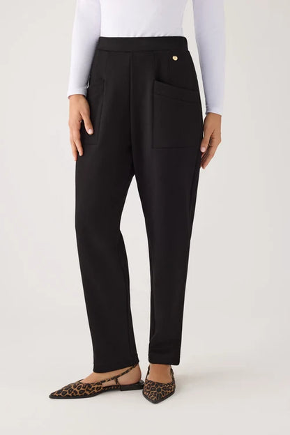 70744 - PANTALONI A VITA ALTA CON TASCHE