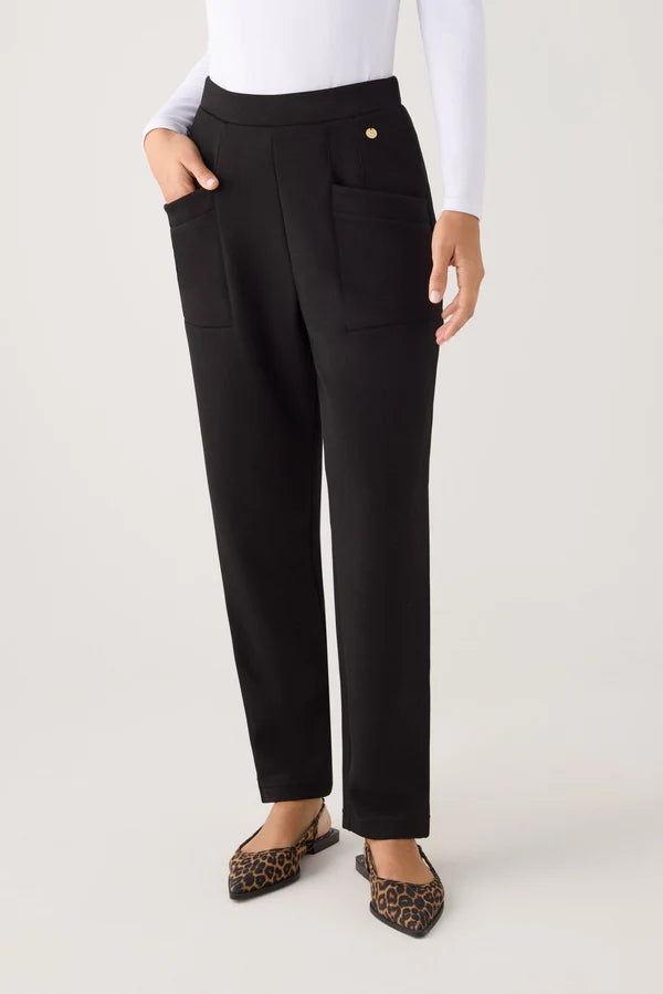 70744 - PANTALONI A VITA ALTA CON TASCHE