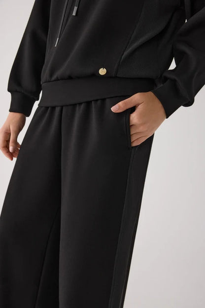70747 - PANTALONI A VITA ALTA E GAMBA LARGA