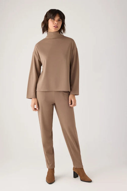 70749 - MAGLIONE A COLLO ALTO IN PIQUE'